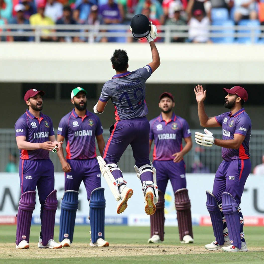 Conquerors won by 16 runs, but four run-outs wrote the match Conquerors won by 16 runs, but four run-outs wrote the match